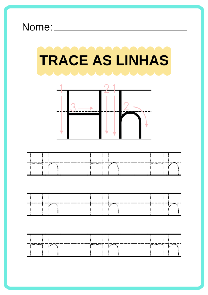 Atividades de Caligrafia - Imagem 2