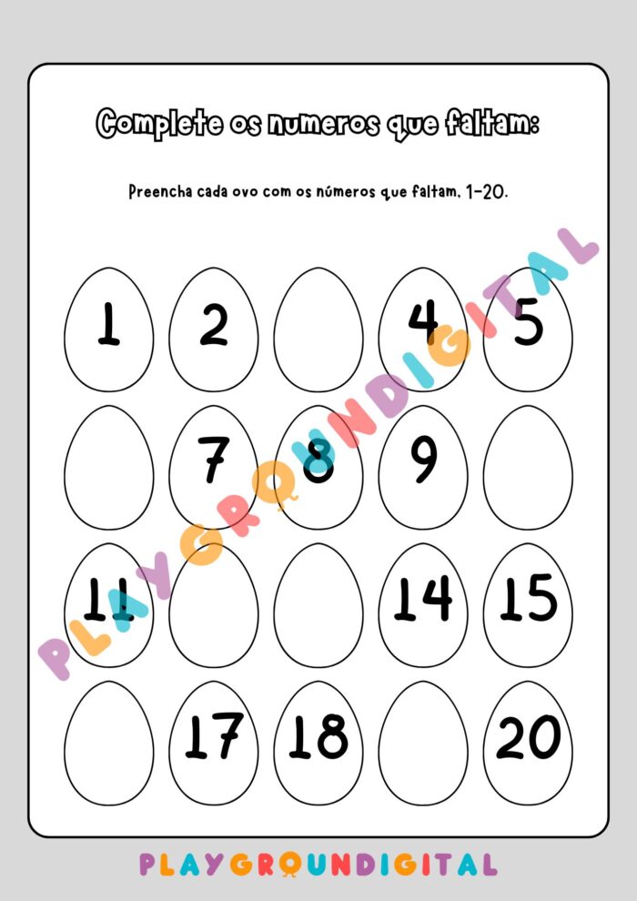 Atividade com Numerais - Imagem 4